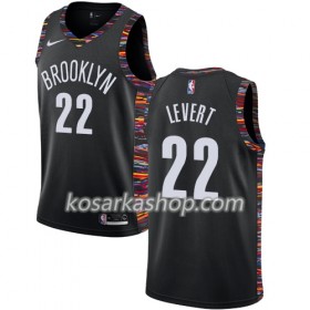 Dres Brooklyn Nets Caris LeVert 22 Nike 2018-19 City Edition Crna Swingman